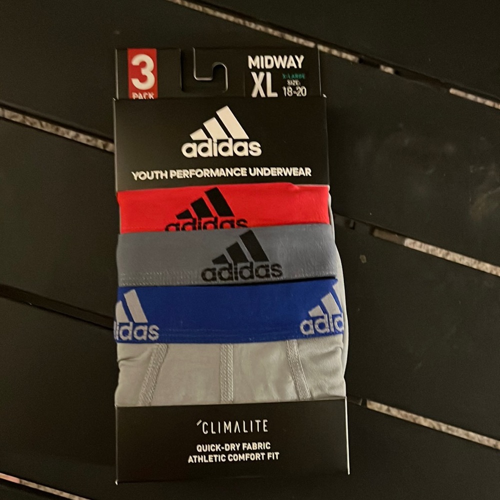 Youth Addias Performance Underwear